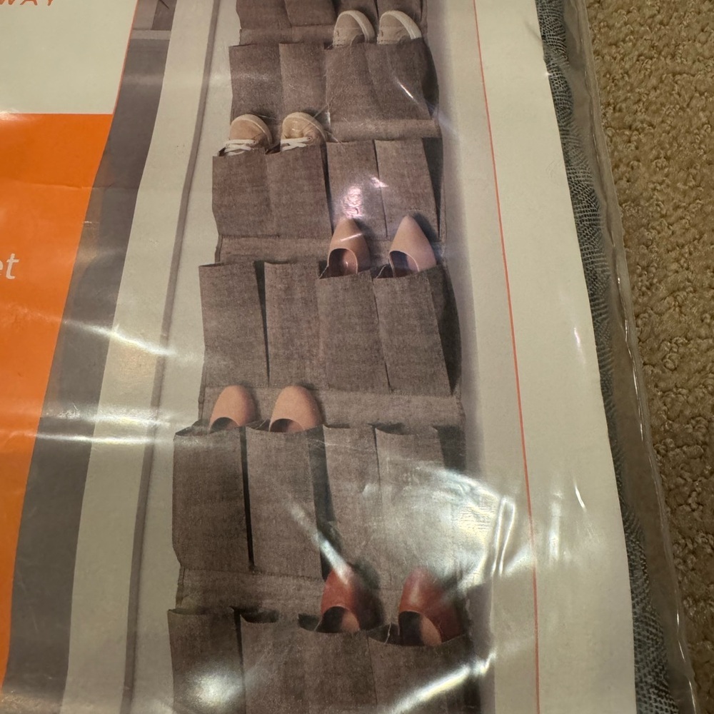 New 24 Pocket Shoe Organizer